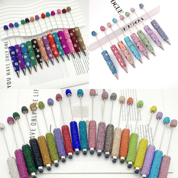 Private deposits.Bling Rhinestone Beaded Pen