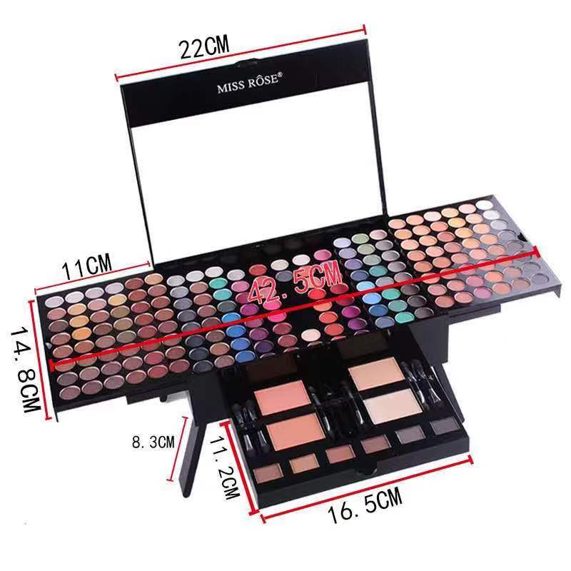 180 color makeup plate blush makeup box