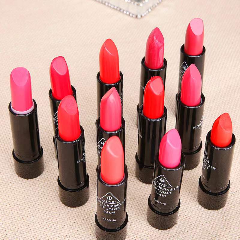 [12 lipstick set] 12-color moisturizing lipstick with long-lasting color